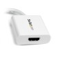StarTech.com Mini DisplayPort® to HDMI® Video Adapter Converter 1920x1200 - White Mini DP to HDMI Adapter M/F (MDP2HDW) Video
